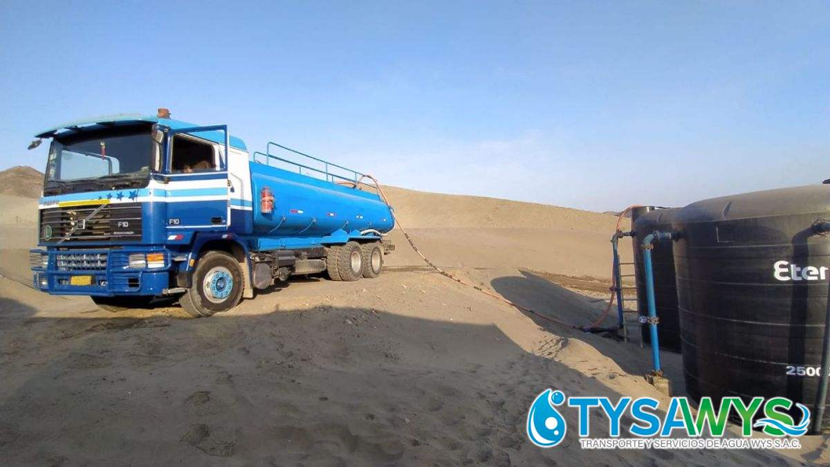 ¡Que el agua no te falte en Bellavista! Cisterna a domicilio: Tu solución rápida 24/7 con TYSAWYS SAC