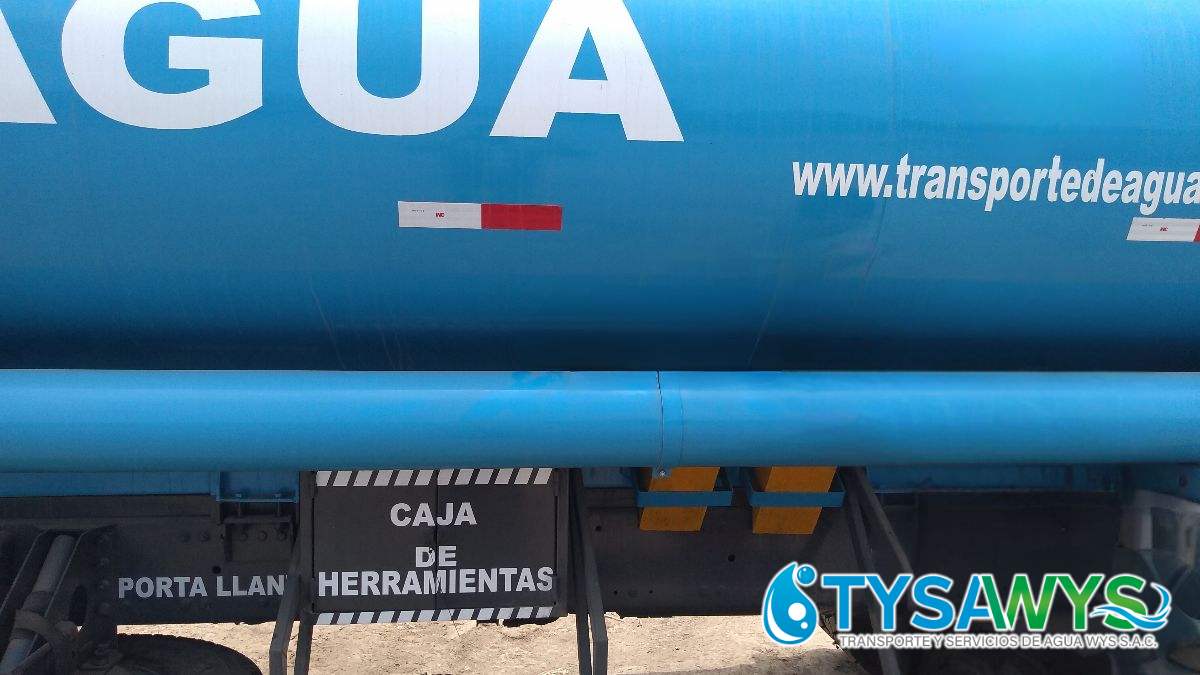 ¡Que el agua no te falte en Chilca! Cisterna a domicilio: Tu solución rápida 24/7 con TYSAWYS SAC