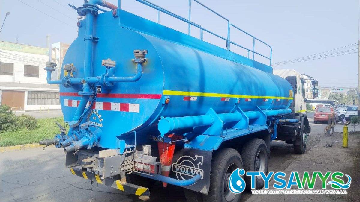 ¡Que el agua no te falte en Chorrillos! Cisterna a domicilio: Tu solución confiable 24/7 con TYSAWYS SAC