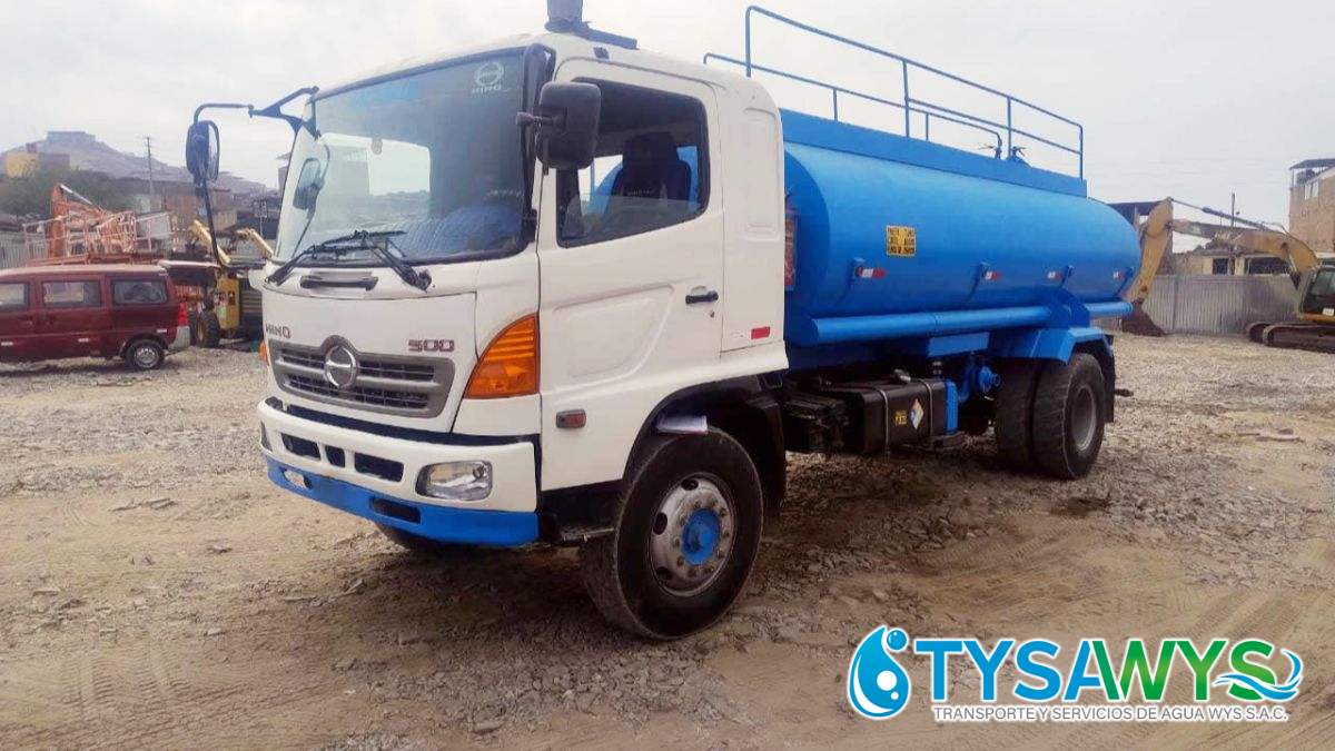 ¡Que el agua no te falte en Cieneguilla! Cisterna a domicilio: Tu solución rápida 24/7 con TYSAWYS SAC
