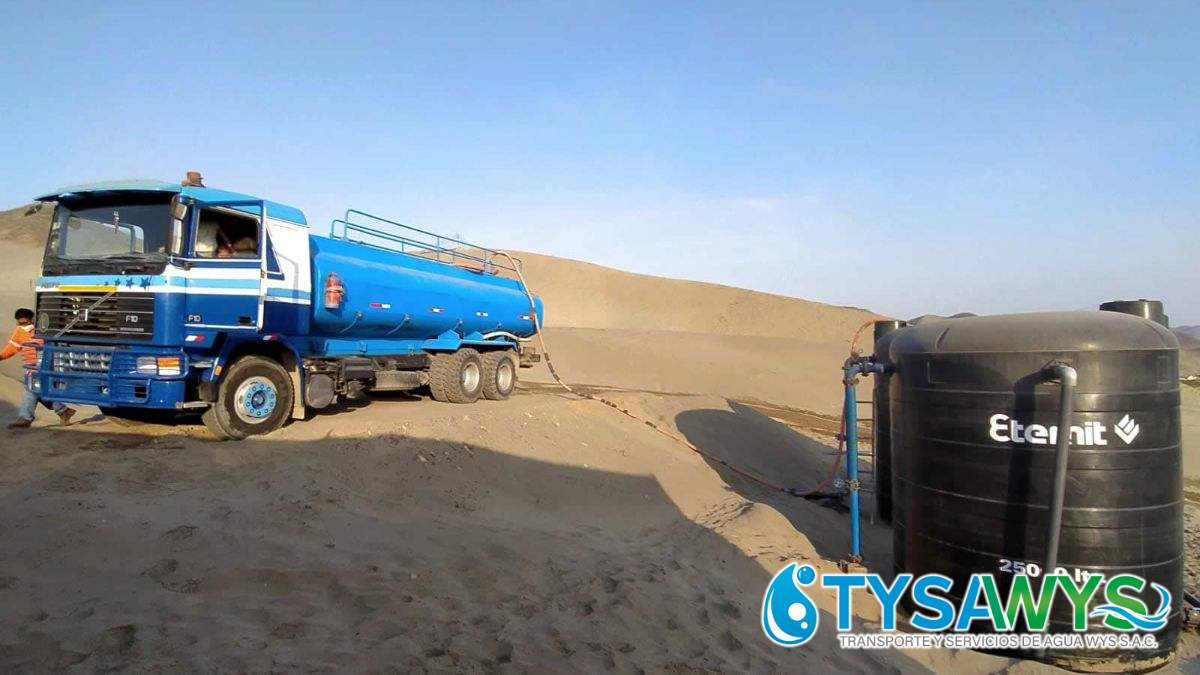 ¡Que el agua no te falte en La Punta! Cisterna a domicilio: Tu solución rápida 24/7 con TYSAWYS SAC