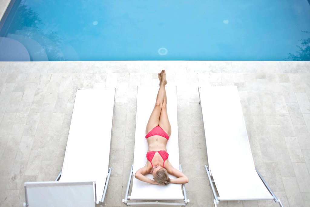 Cisterna de agua para piscina