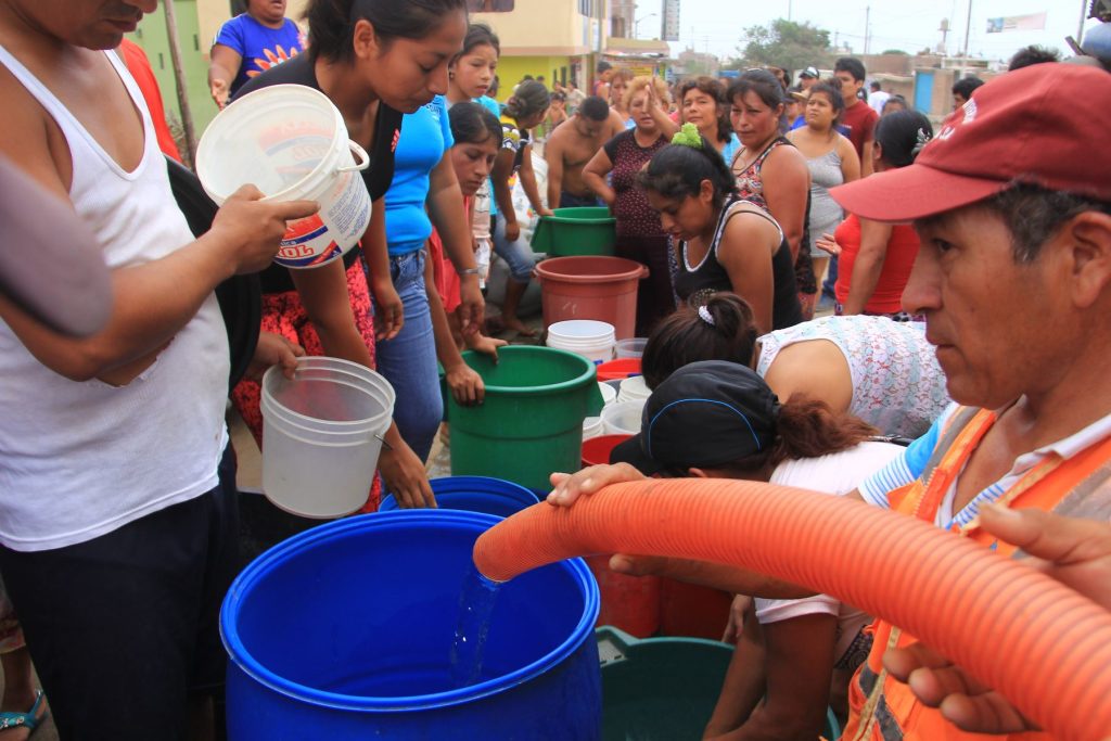 Venta de agua en cisternas Tarapoto